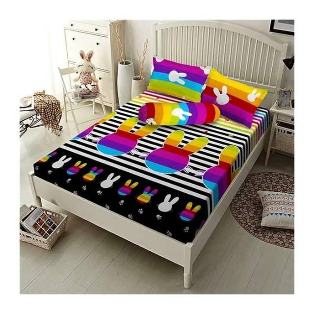 SPREI KINTAKUN  3D 180×200 KING NO:1 MOTIF RABBIT