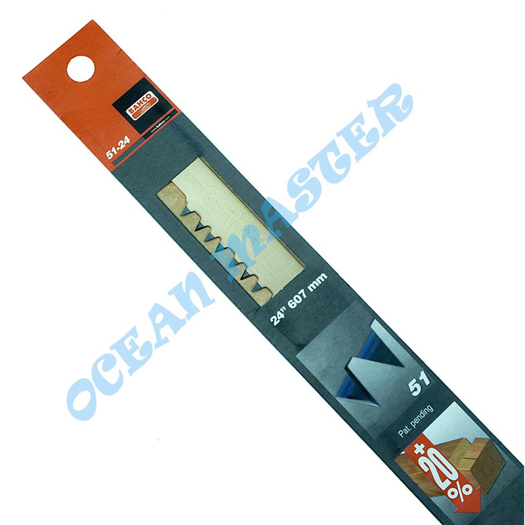 Bow Saw Blade Bahco 51-24, 24"/ Mata Gergaji Busur / Mata Gergaji Bow Saw