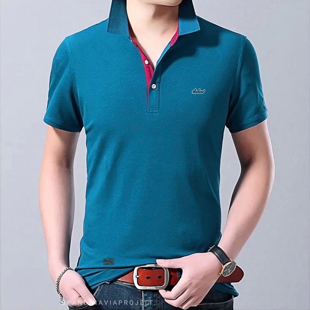 Polo Shirt Lengan Pendek Pria Polos Kerah I Kaos Kerah Polo Polos Kaos Polo Premium