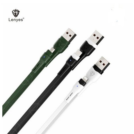 KABEL DATA LENYES 2.1A QUICK CHARGING LC-906 MICRO / TYPE C / LIGHTNING ORIGINAL FAST CHARGING