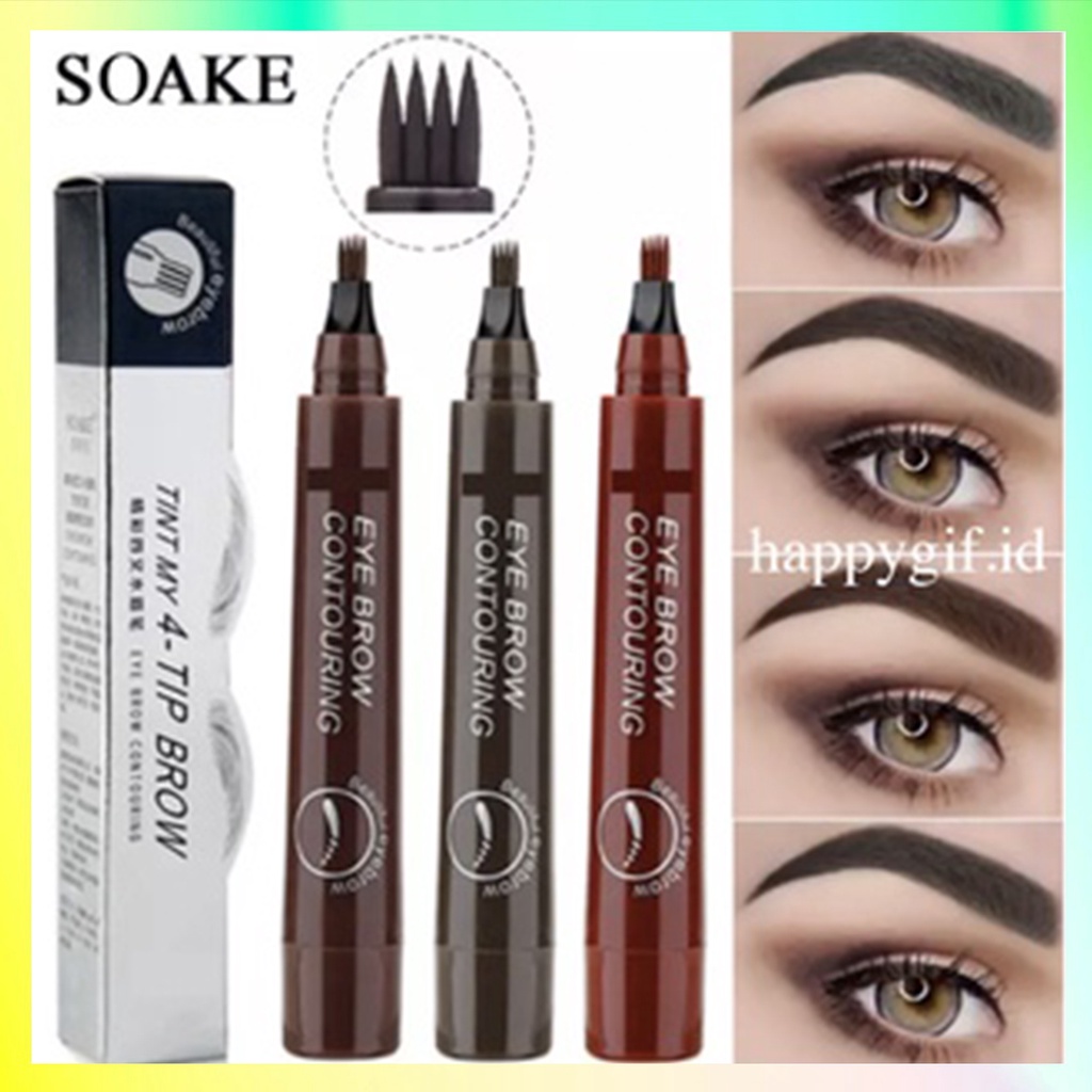 SUAKE PENSIL ALIS TINT MY 4 TIP WATERPROOF EYEBROW