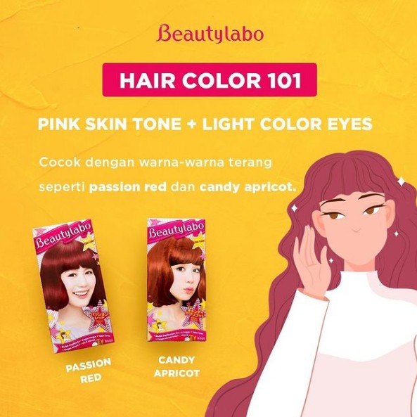 Promo BeautyLabo Hair Color Shampo (ORI BerBPOM)