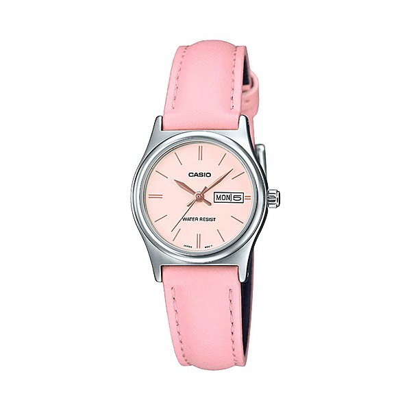 Casio General LTP-V006L-1B2 4B / LTP V006L 7B2 Jam Tangan Kulit Wanita