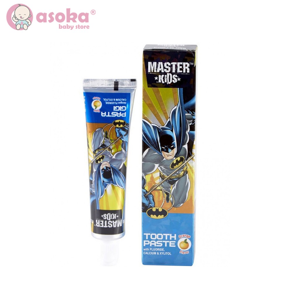 Master Kids Odol / ToothPaste / Pasta Gigi Anak Super Hero 50gr ASOKA