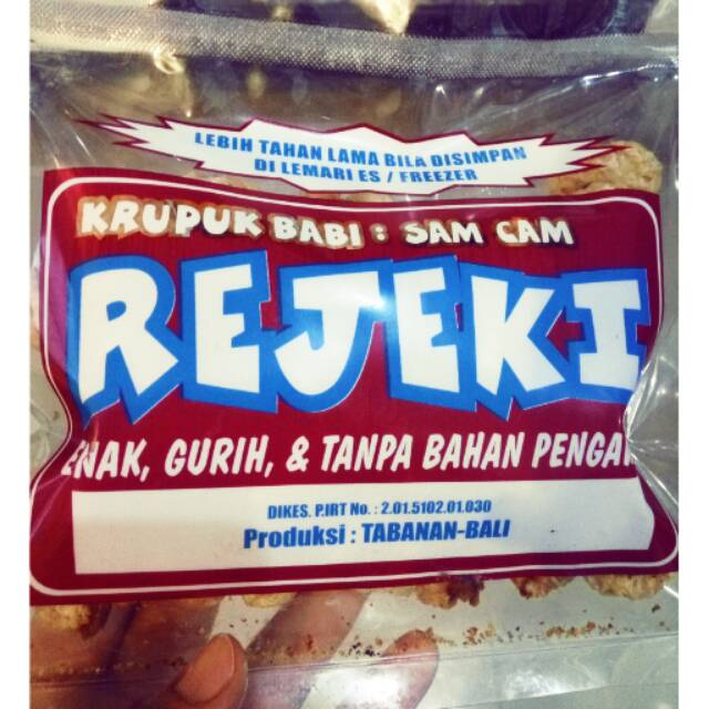 

Krupuk Rejeki Samcam 70gr