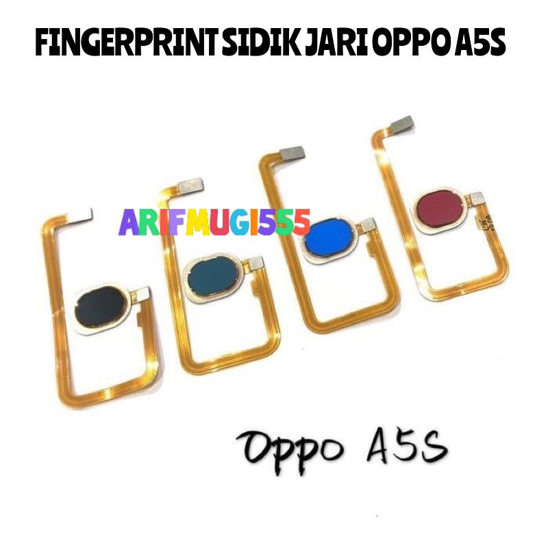 Flexible FleXibel Fingerprint Sidik Jari OPPO A5S ORIGINAL