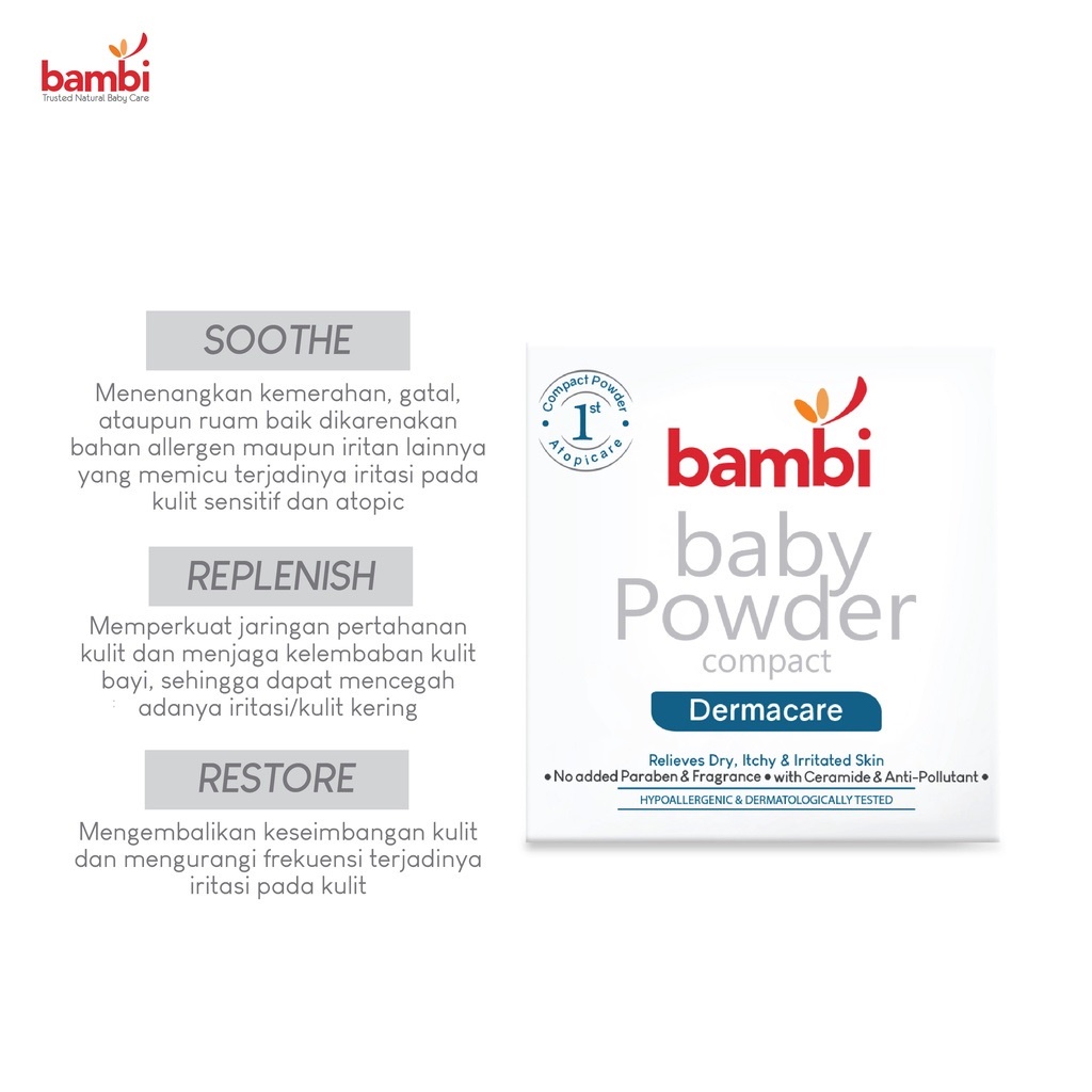 Bambi Baby Powder Compact 40gr