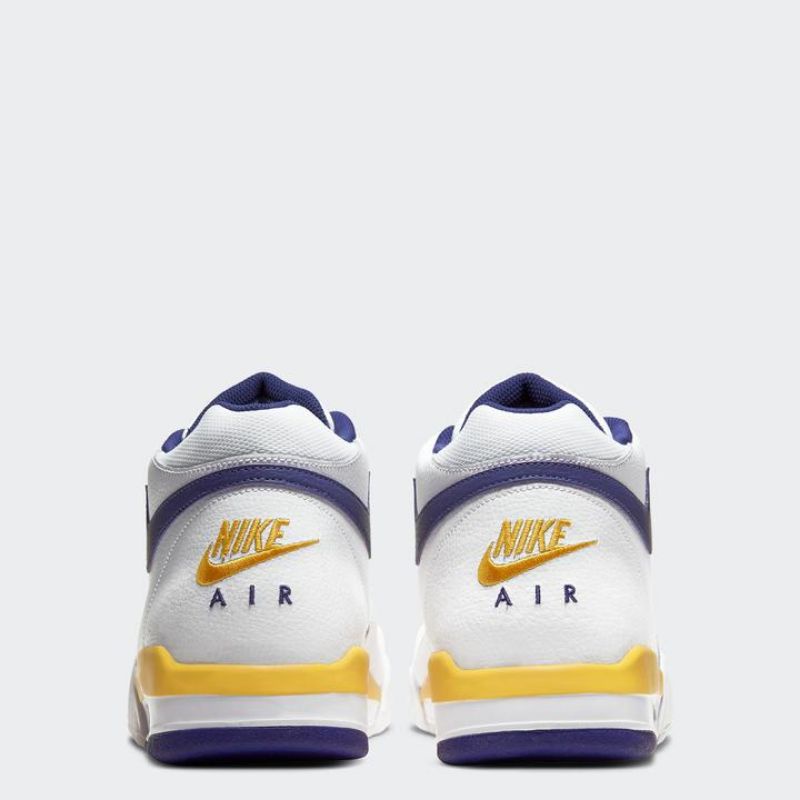 Nike air flight white/yellow