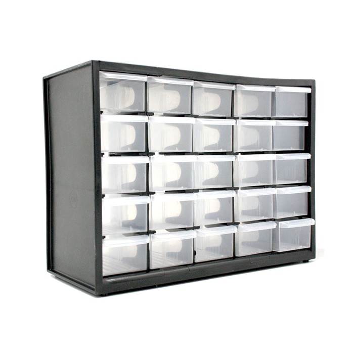 Rak Susun 25 Laci / rak spearpart 25 slot Kenmaster