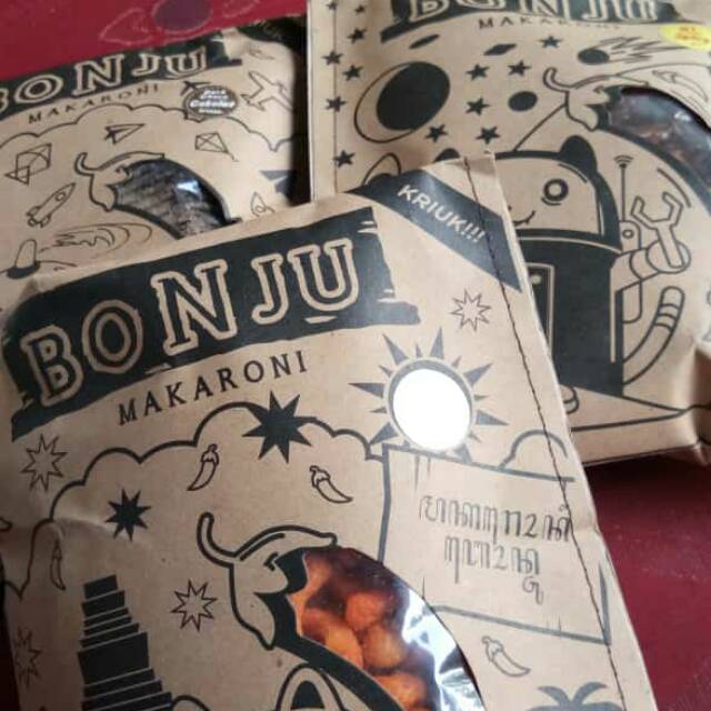 

Makaroni bonju dark coklat