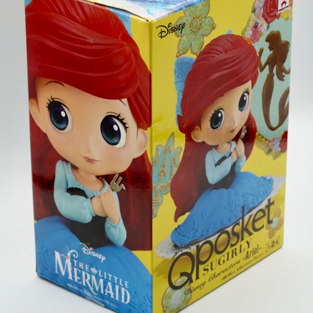 Qposket Q Posket Ariel Mermaid Disney Princess Craneking Banpresto Original