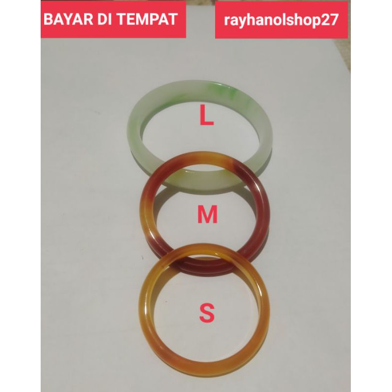 Gelang tangan Giok anak anak usia 10bln-13 THN anti alergi