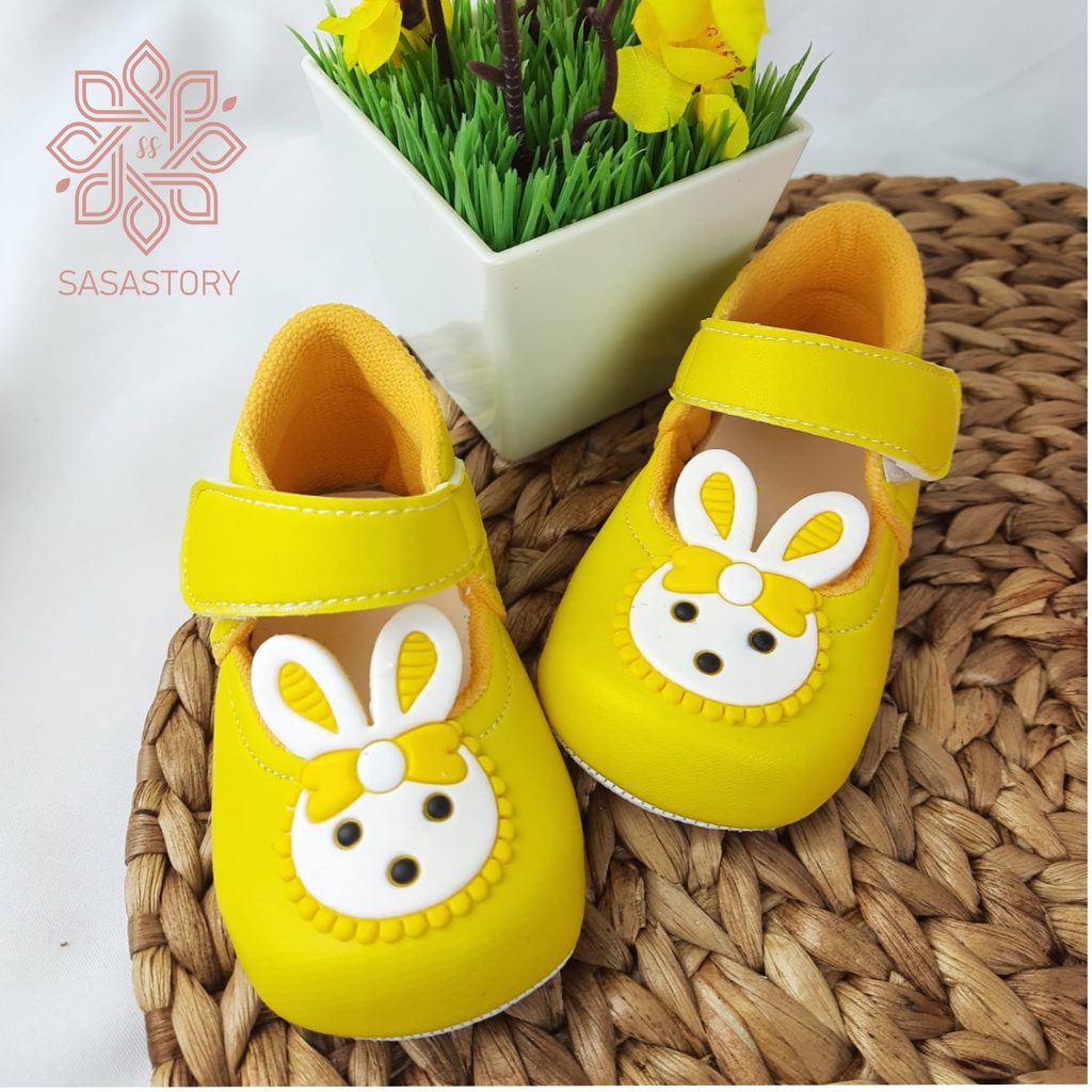 SEPATU PREWALKER BABY BAYI KELINCI 0-12 BULAN ANAK PEREMPUAN CP06