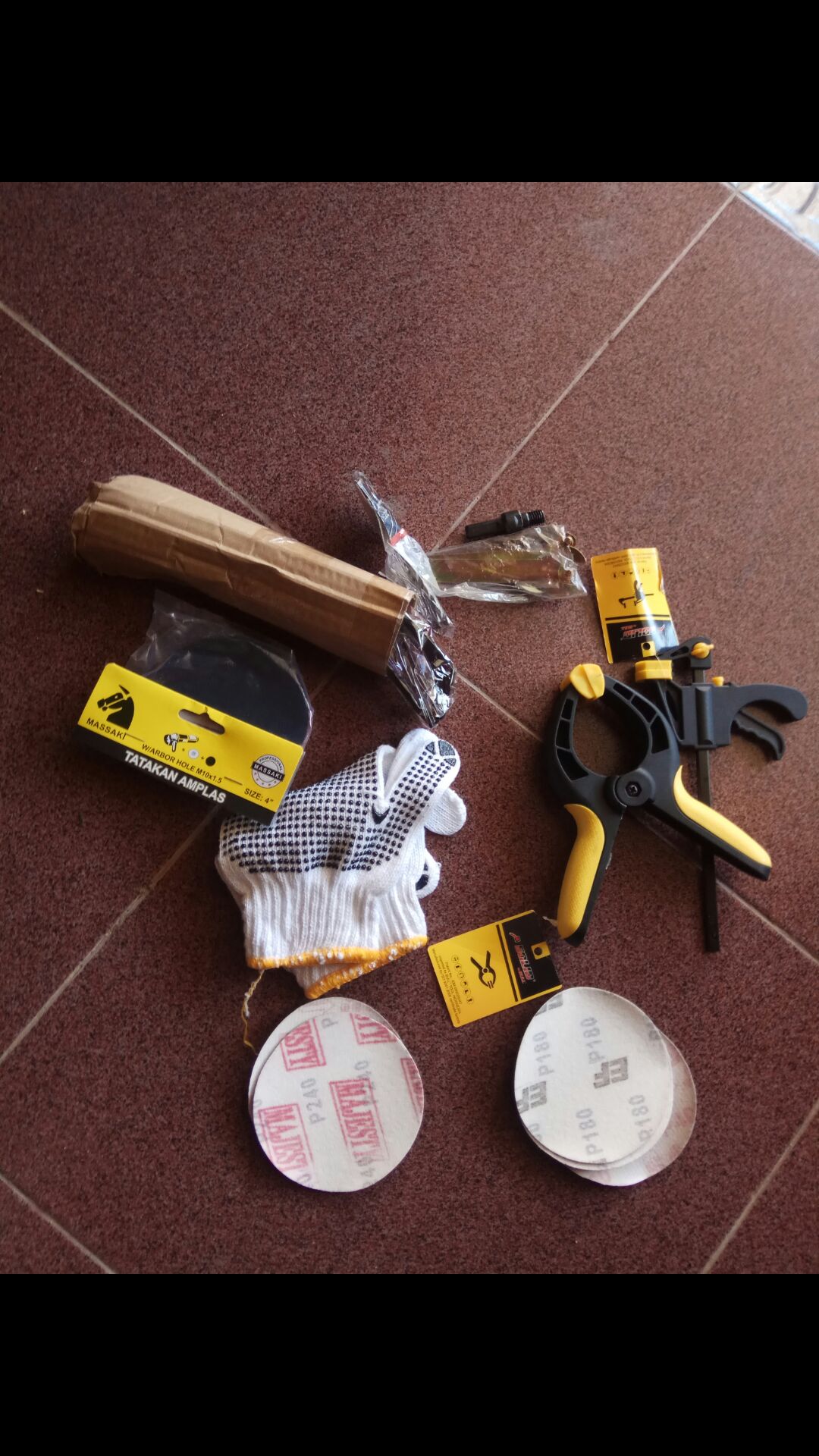 Solid F Clamp Klem Kayu F 4 - Diy Woodworking Alat Jepit Penjepit