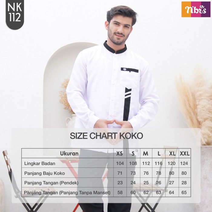 Koko Nibras Terbaru NK 112 / Fashion Muslim Koko 2022