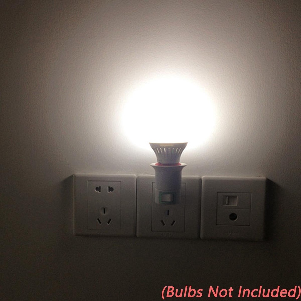 【 ELEGANT 】 Lamp Holder E27 Bohlam Lampu Dinding LED Light Socket Base Lampu Adaptor Soket