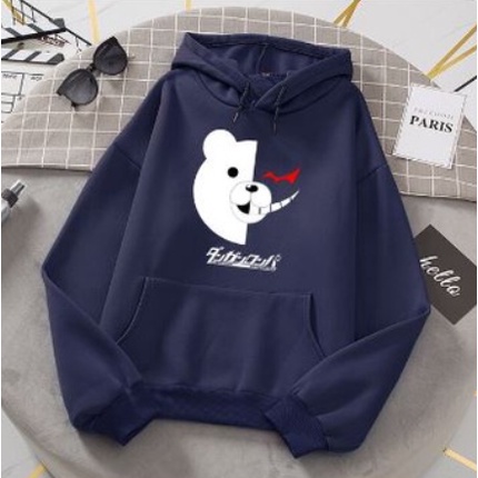 Celine.fashion Sweater Hoodie Wanita ZOMBI BEAR (Babyterry)