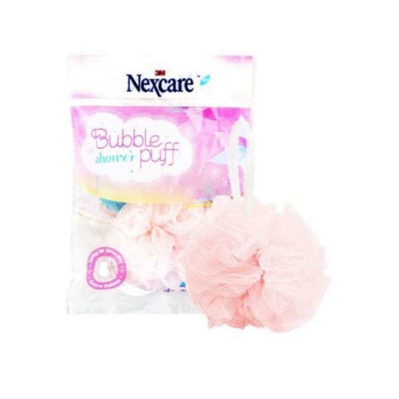 3M Nexcare Bubble Shower Puff