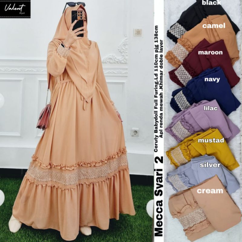 Mecca Gamis Syari by Valent