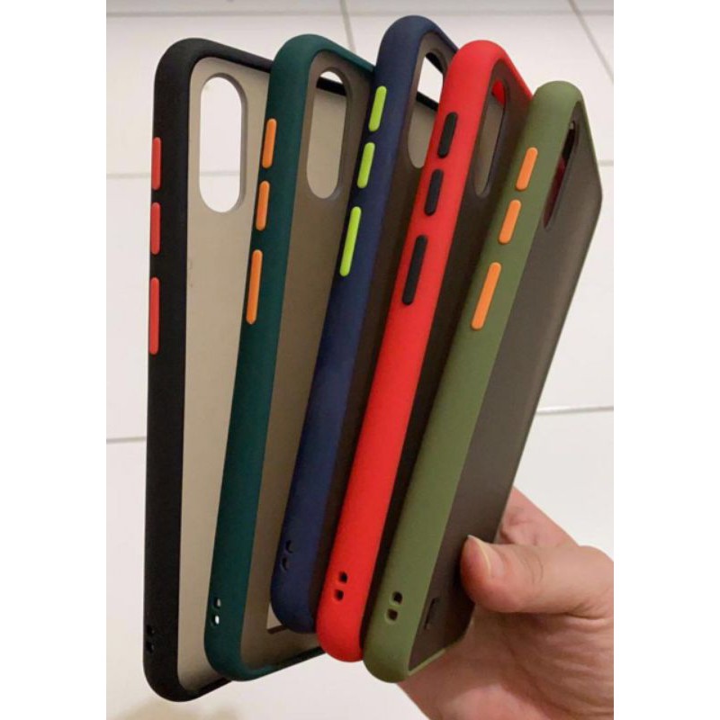 Samsung A31/ A21S Aero Case Akrilik Transparant/Doft