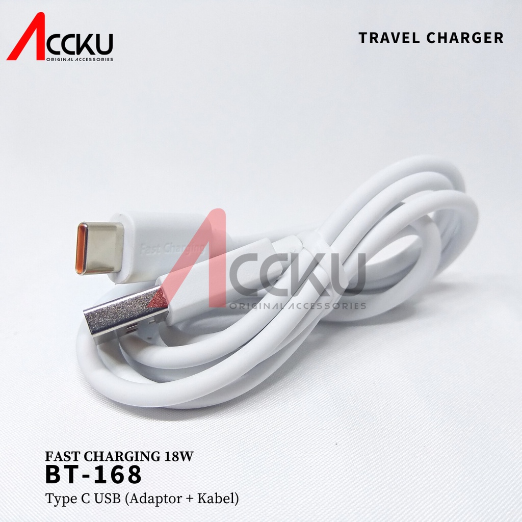 Charger 18W Type C Charger Micro Usb Fast Charging 18W Samsung Quick Charge Ori New -  BT-168