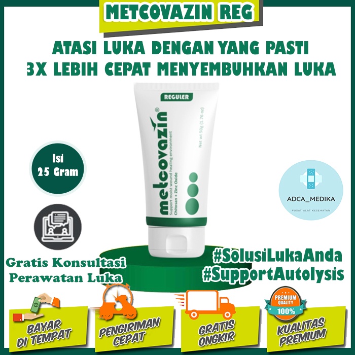 Jual METCOVAZIN REGULER 25GR SALEP LUKA SALEP LUKA BAKAR SALEP DIABETES