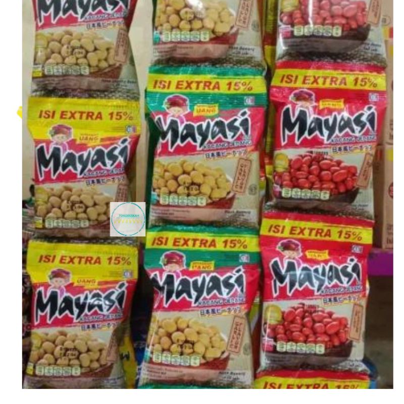 

Mayasi Kacang Jepang Renceng isi 10pcs x 23gr Mayasi