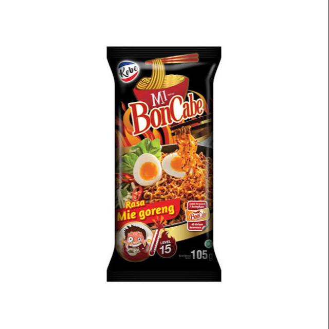 

MIE BON CABE/BONCABE NOODLE PEDAS LVL 15
