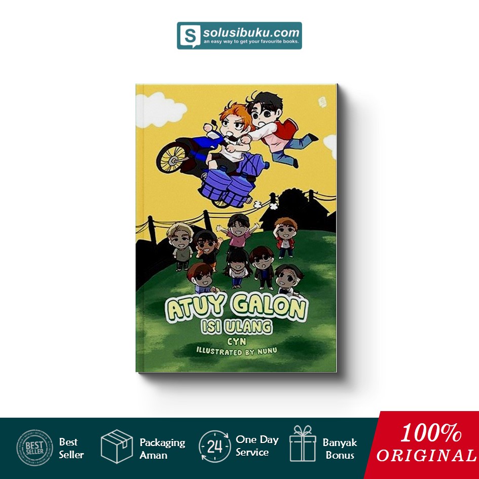 Buku Atuy Galon Isi Ulang (Bukune)