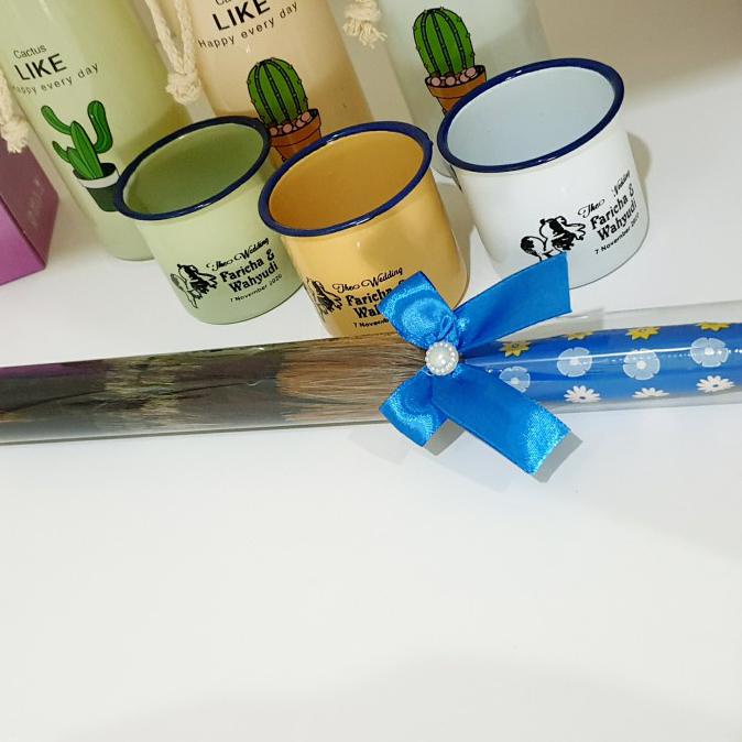 On Sale Mug Enamel 7 Cm Polos Spesial souvenir pernikahan