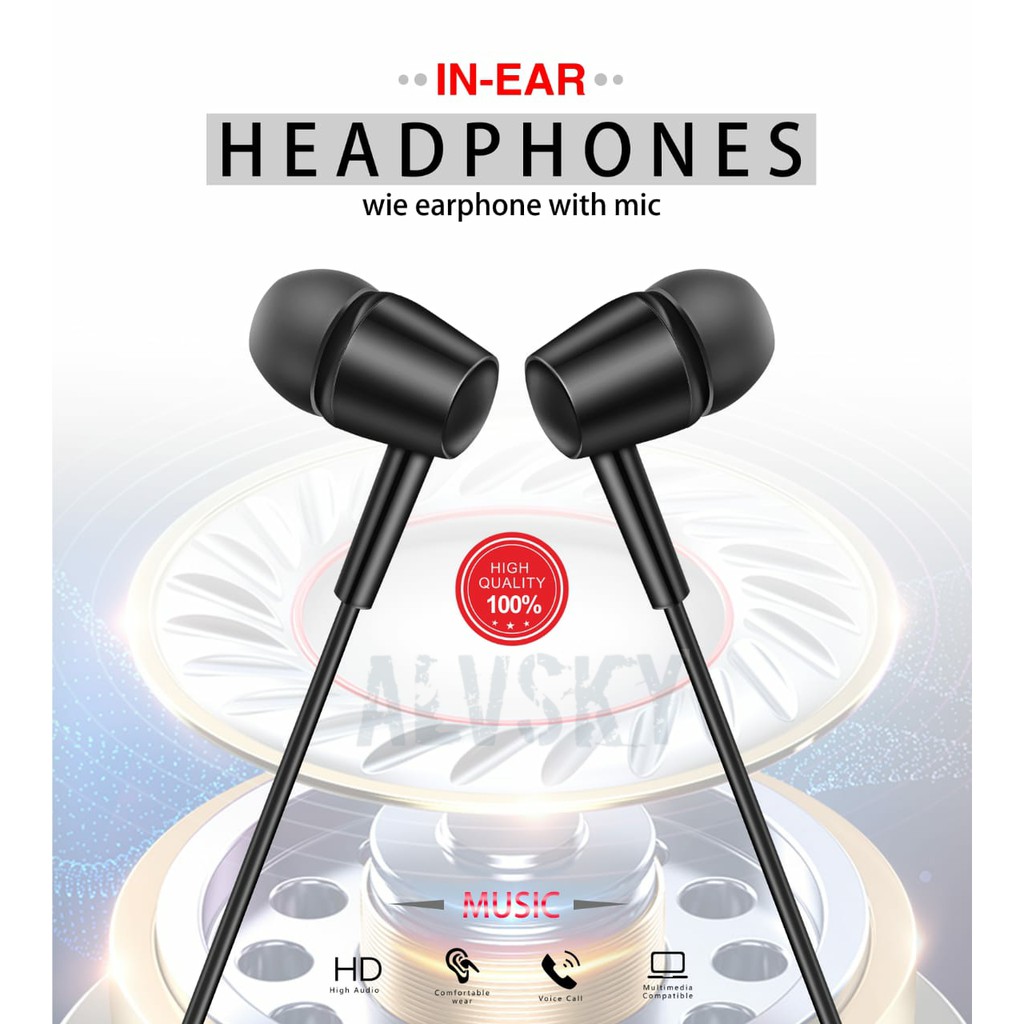 HANDSFREE EARPHONE HEADSET SUPER BASS