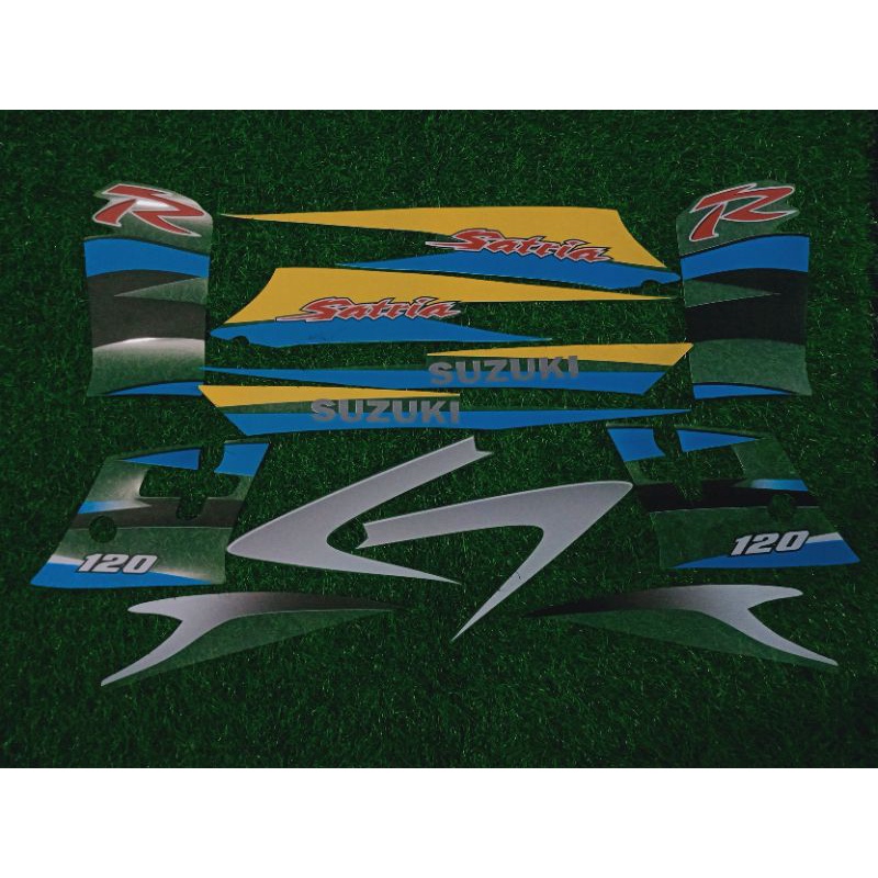 Striping Suzuki Satria hiu Variasi