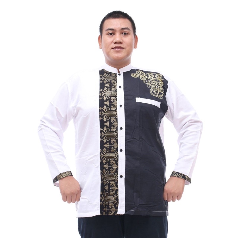 BAJU KOKO BORDIR TERBARU SIZE JUMBO XXL&amp;XXXL