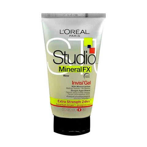 L Oreal Studio L Mineral Fx Invisi Gel Extra Strength 150 Ml Gel Tata Rambut Pria Shopee Indonesia