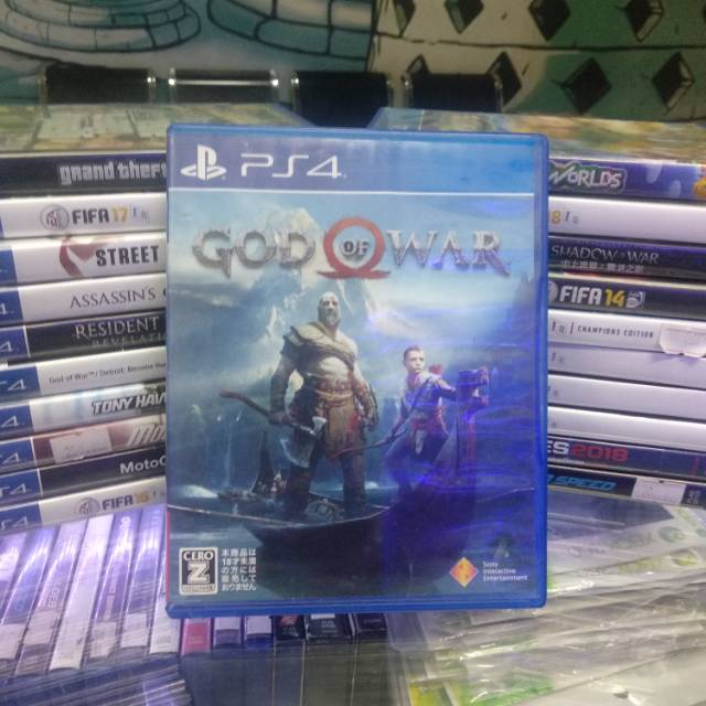Kaset / bd ps4 god of war 4