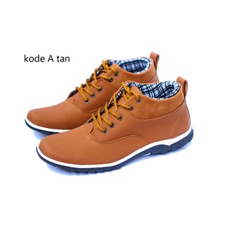 Hasil gambar untuk sepatu casual boots pria