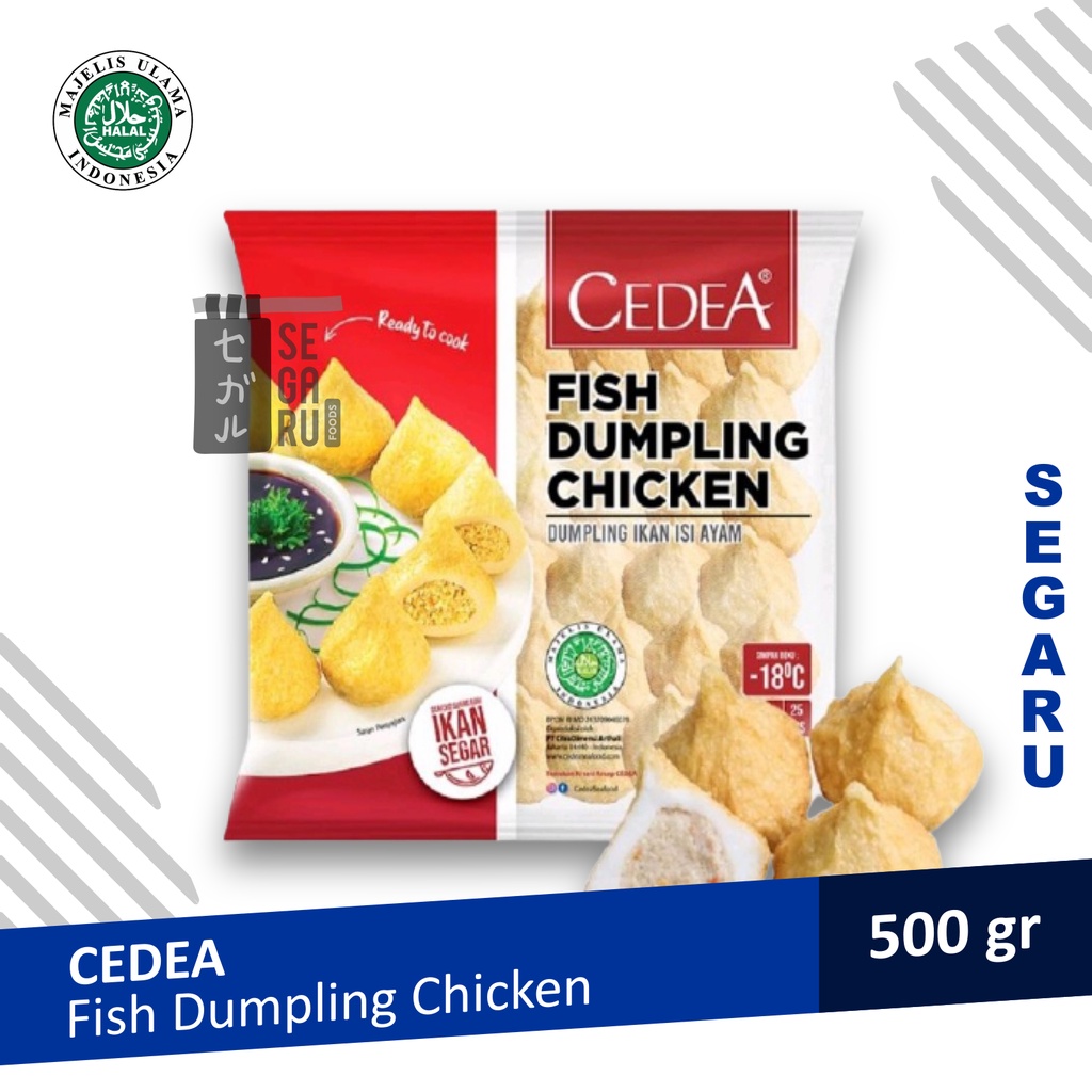 CEDEA Fish Dumpling Chicken | Dumpling Ikan Isi Ayam Halal 500 gram