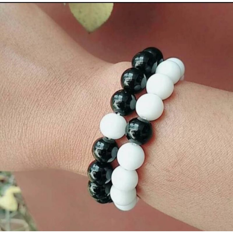 Gelang Couple Batu Giok Import