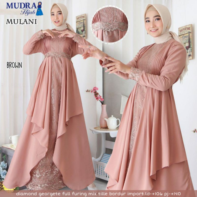 KOLEKSI KEKINIAN MULANI BY MUDRA | FASHION WANITA MUSLIM MURAH | BAJU WANITA KEKINIAN