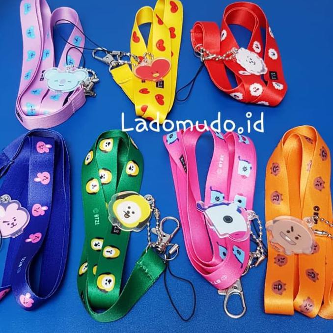 

BT21 BTS TALI ID CARD / NECK STRAP / TATA