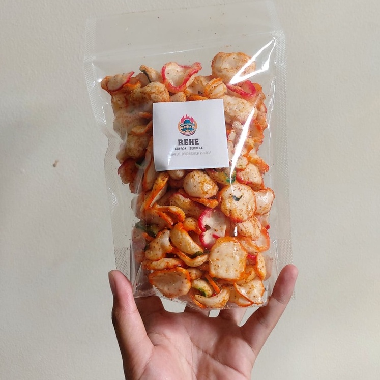 

SEBLAK KERING & KRIPIK KACA REHE PEDAS DAUN JERUK 100MG