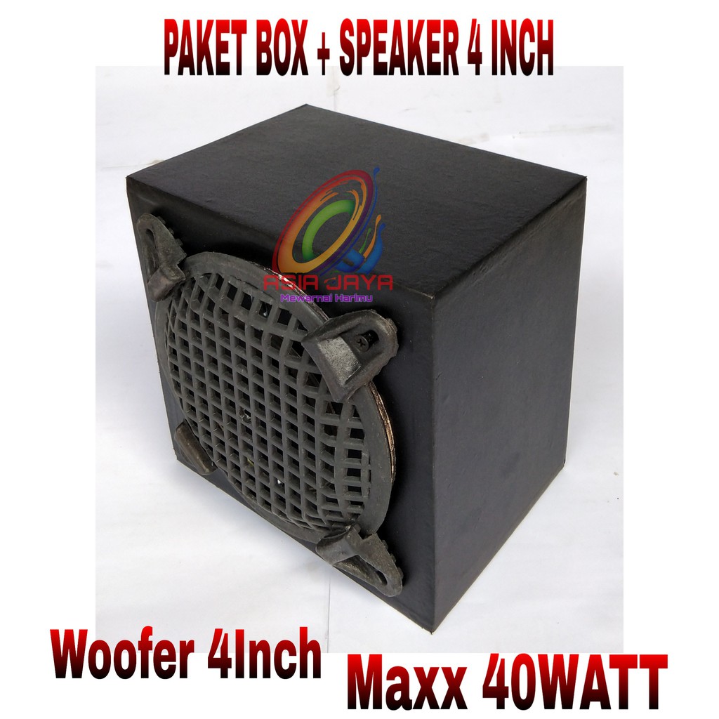 Paket Combo Speaker Pasif Speaker Woofer 4 inch