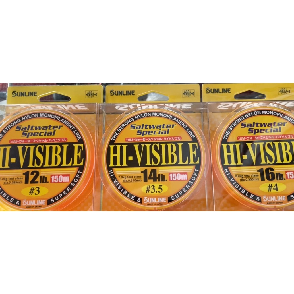 Senar Sunline Hi-Visible / Senar Pancing / Senar Pancing Bagus