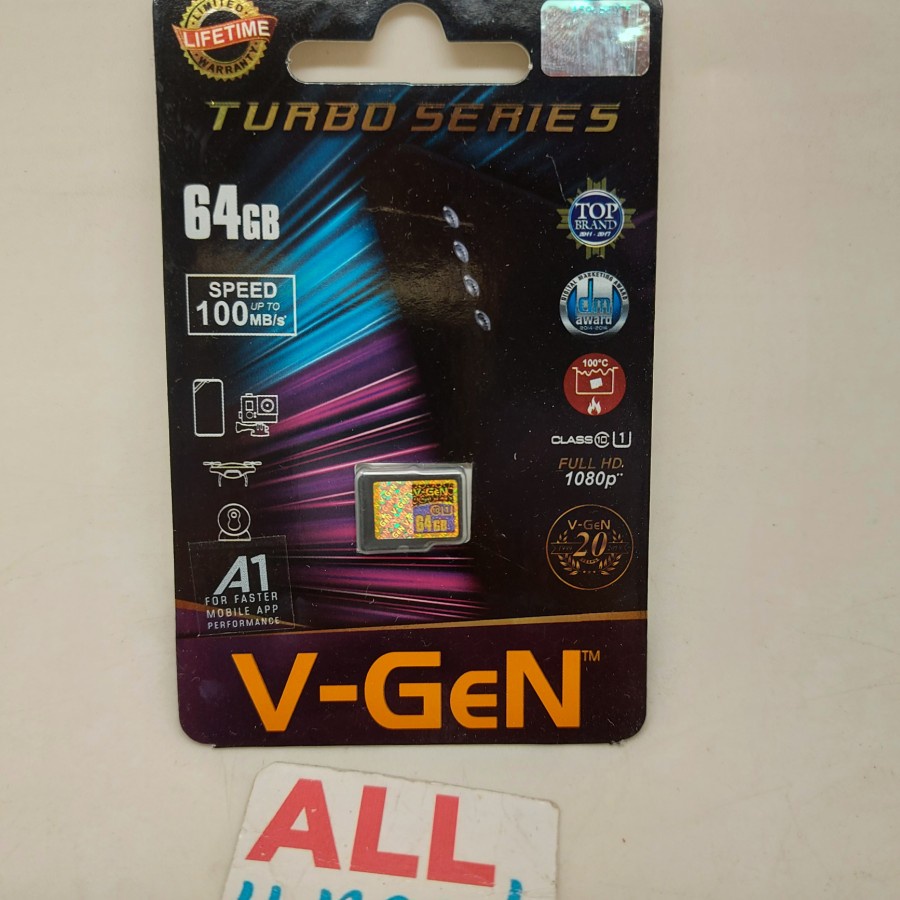 V-gen 32 Gb Micro Sd / Vgen 32 Gb Class 6 Memory Card Original