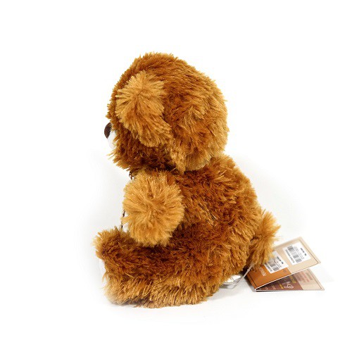 Boneka Beruang Istana Boneka Sit Liz Bear Brown With Ribbon