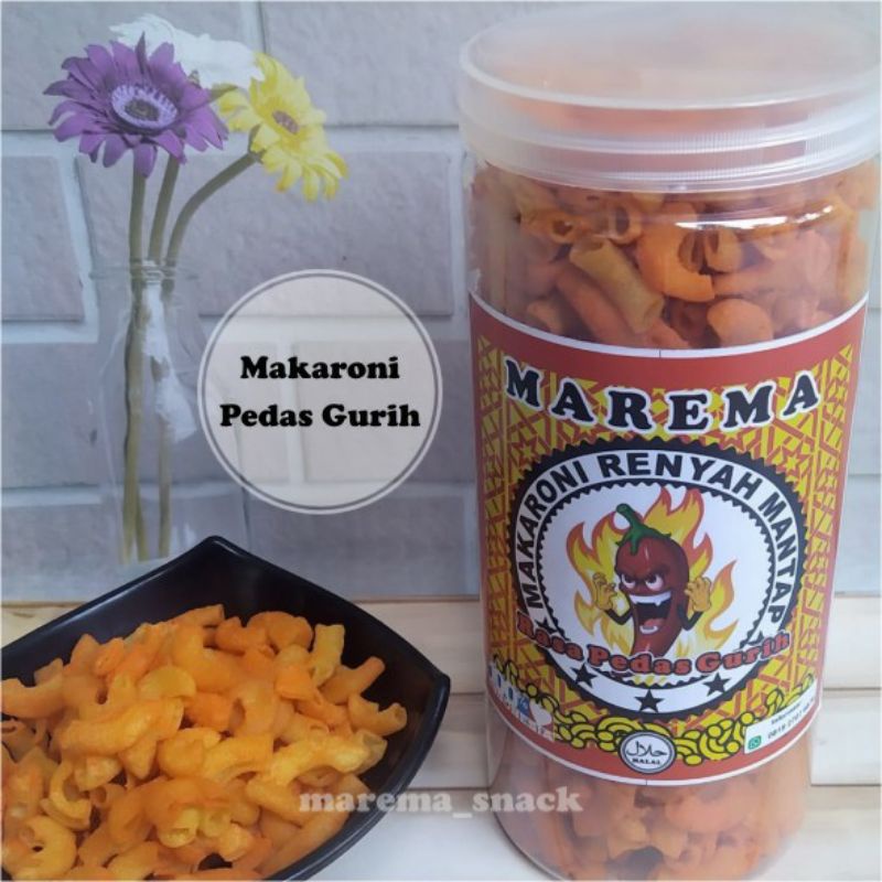 makaroni renyah mantap (marema) / makaroni banyak rasa / mabasa. cemilan enak dan bikin ketagihan