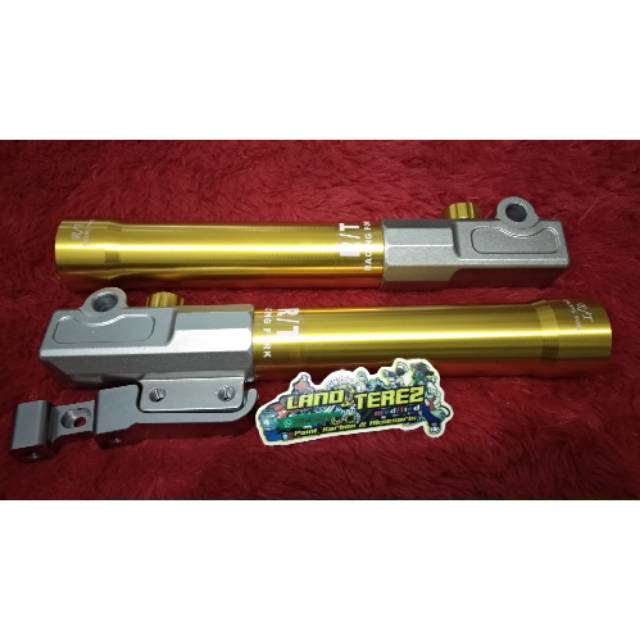 buttom/tabung shock depan rt stage brecket monoblok