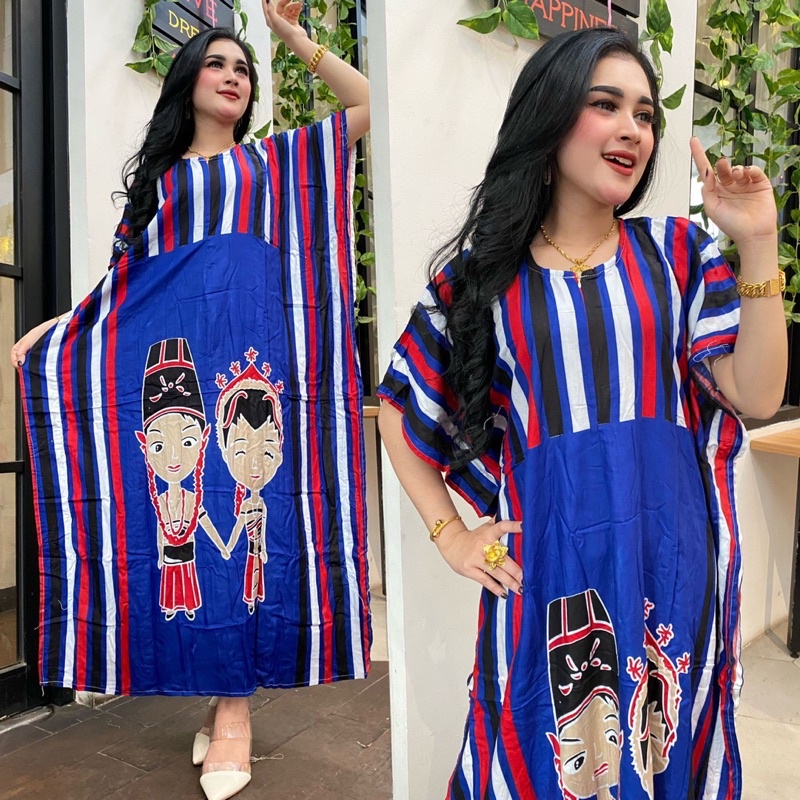 longdress lowo kaftan baju lebaran