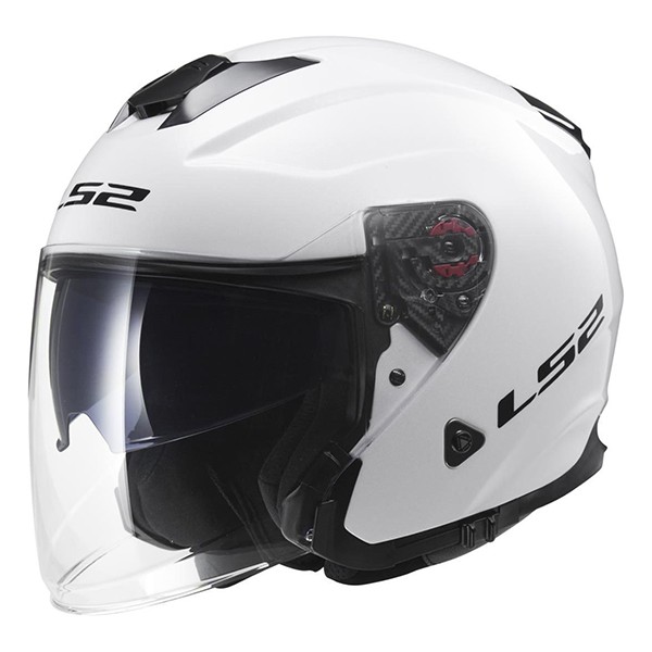 Helm LS2 OF521 Infinity Solid Gloss White