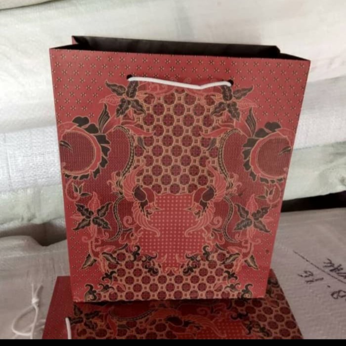 

READY COD paperbag batik,/shopping uk 20 × 25 cm GRATIS ONGKIR